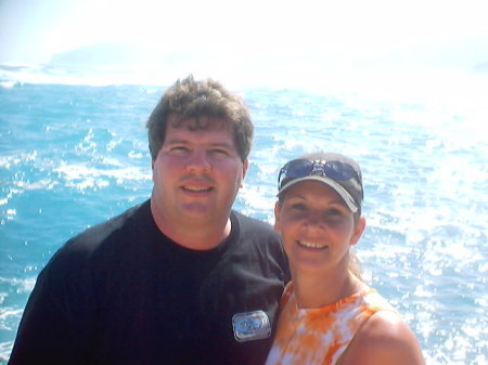 My Husband and I in Hawai 2004