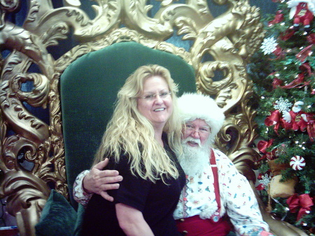 Me and Santa of course  lol