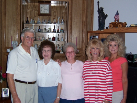 Parents with Aunt , Connie and me.