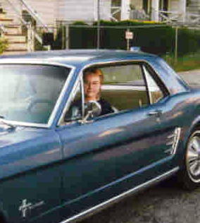 My baby and me.  (1966 Mustang)
