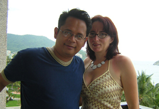 Karri and Me at the Dorado Pacifico in Ixtapa