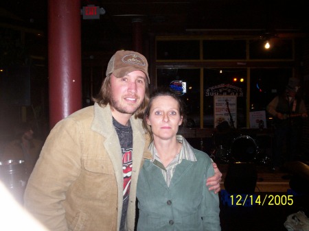 tina and lance miller at judge beans bar in nashville tenn.