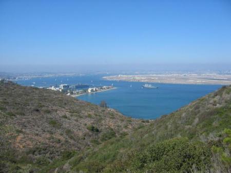 View of Sandy Eggo bay from the hillz!!   Great spot to get away...