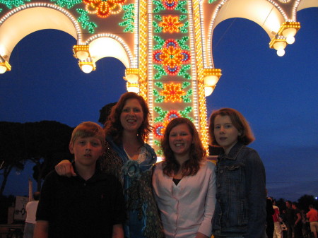 Family at Carnivale