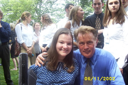 me with Martin Sheen