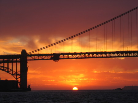 Golden Gate Sunset 9/05