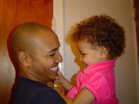 Kiara Meets Daddy for the 1st time