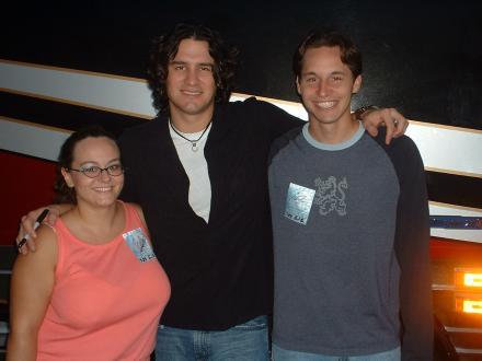 Joe Nichols, my wife, and me