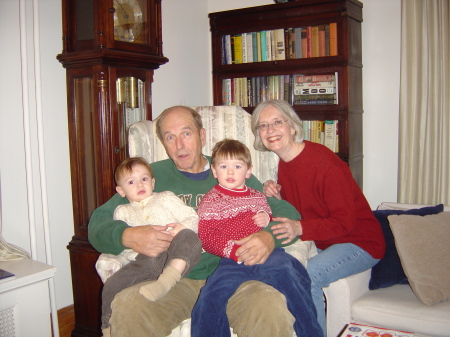 Grandfather Dubby, Grandmother Barbara, Charlie & Will