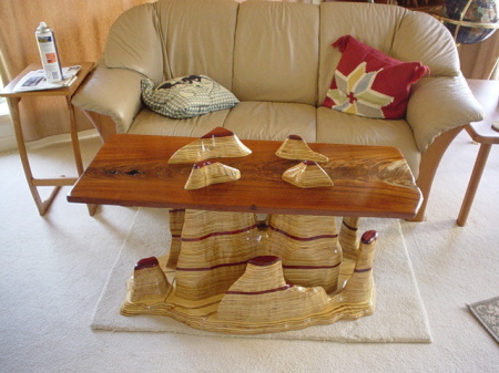 Canyon Table in San Diego Residence 2005