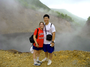 2005 Honeymoon, Dominica, Boiling Lake