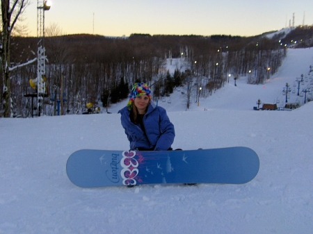 Snowboarding in West Virginia 2005