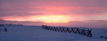 Winter morning, New Meadows