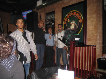 Ranil's b'day karaoke