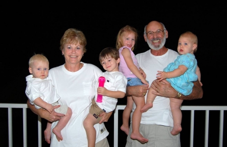 4 of the 6 grandbabies