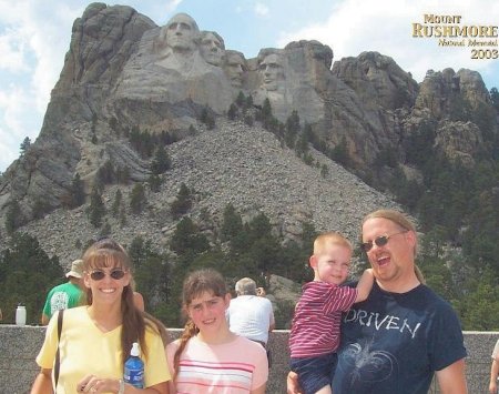 At Mt. Rushmore in '03