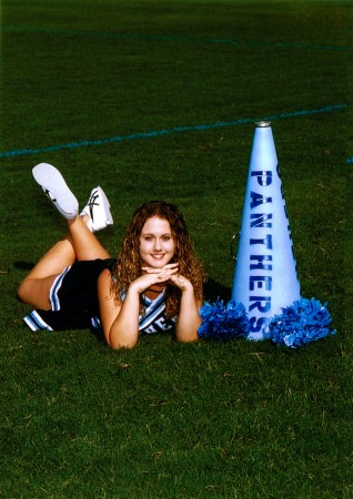 Heather's Cheerleading Pic