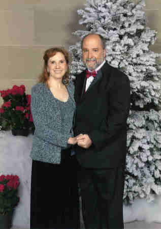 Christmas 2006 with wife Carol