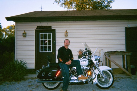 My '03 Anniversary Harley Road King