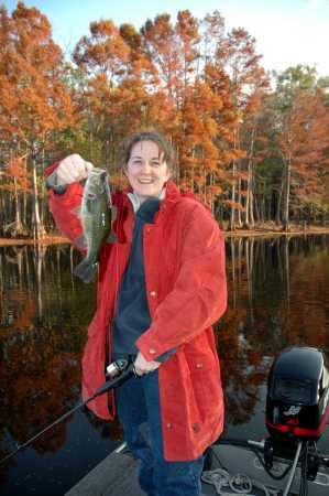 Fishing on Caddo Lake