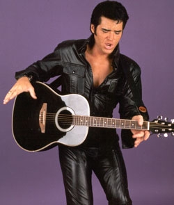 Me as Elvis in Leather