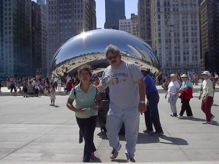 Ricki and Ricky at Millenium Park