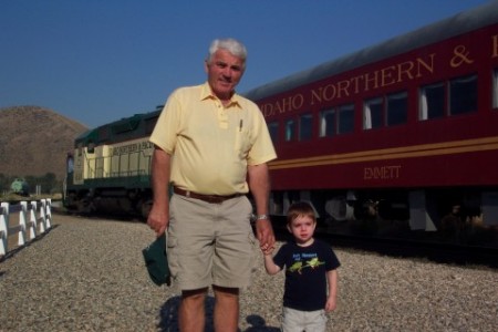 Drew and his "Opa"