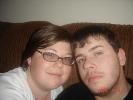 my 2nd oldest son .tim with his girlfriend jackie