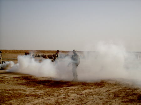 Training Iraqi soldiers