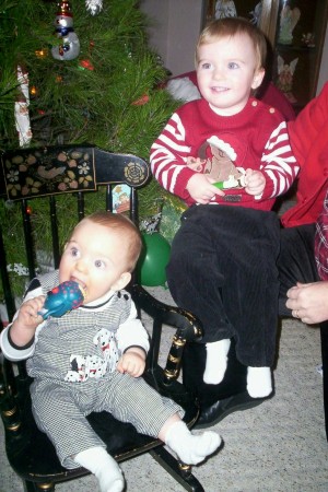 Grandsons Christmas 2005