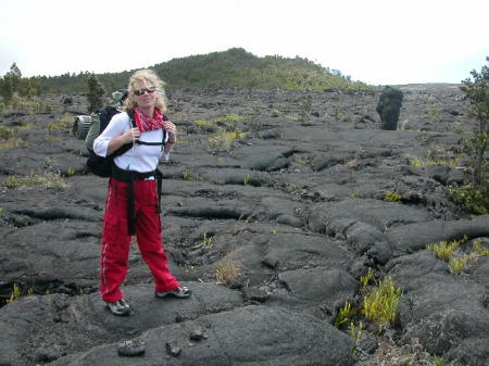 Hiking the Lava Flow