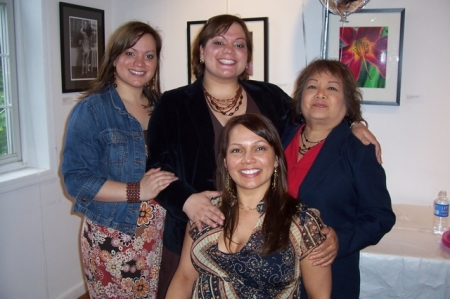 My Sisters and Mom at my Baby Shower 5/07