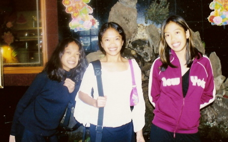 Trisha, Tatiana & Tiffany at Chinese Restuarant