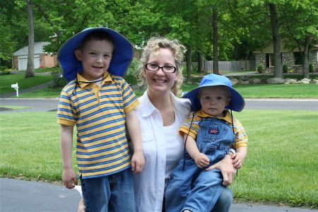 My lovely wife and our boys, Jon & Jackson '08