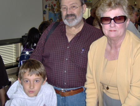 Grandparents Day Logan Stanched Emile and Jean