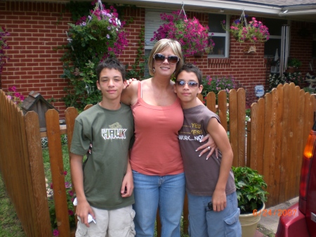 My boys and me - June 2007