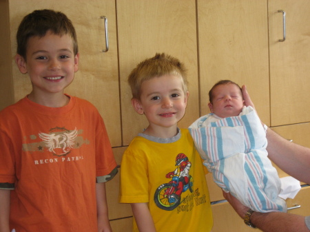 My three sons - June-07