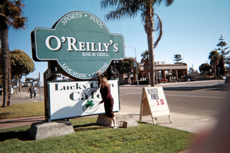 ...Finding O'Reilly's pub in Santa Barbara...