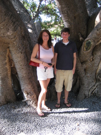 My son, Tyler, and I in Hawaii