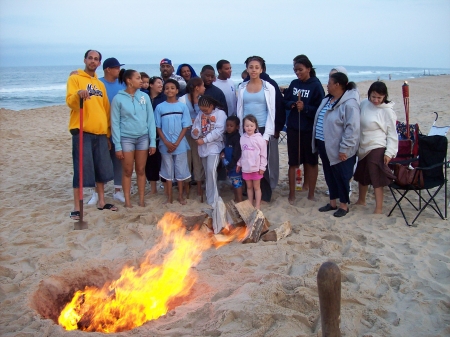 A Mini Family get 2 gether in Ocean City, Md