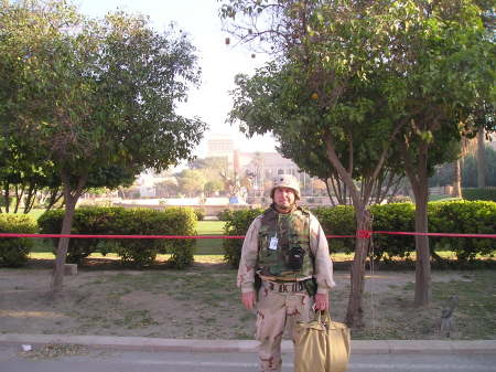 Mike in Baghdad