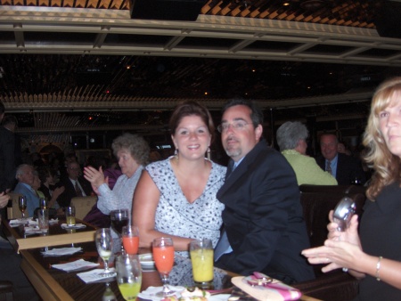 Kevin and I on a cruise in 06