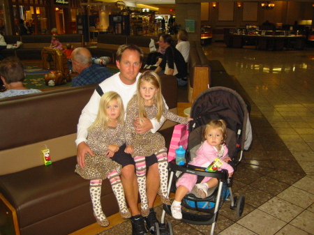Dougie and his girls (Haley, Emma, and Lily)