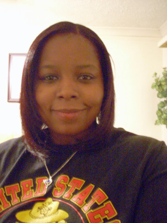 Me with my hair done