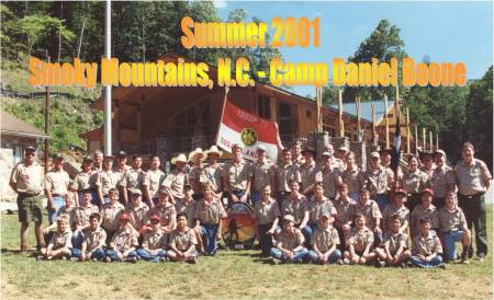 Troop 731 - Summer Camp in Smoky Mts