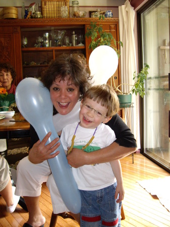 with my nephew  Sam 2007