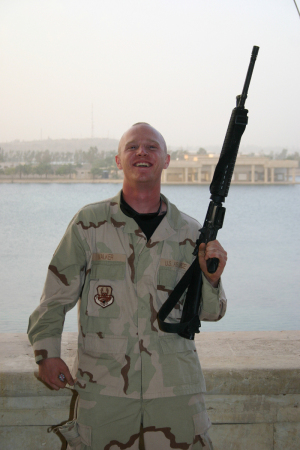 Zach in Iraq (My Youngest 23yrs old)