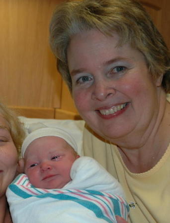 New Grandma and Baby Abigail