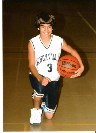 oldest son's basketball pic 2005