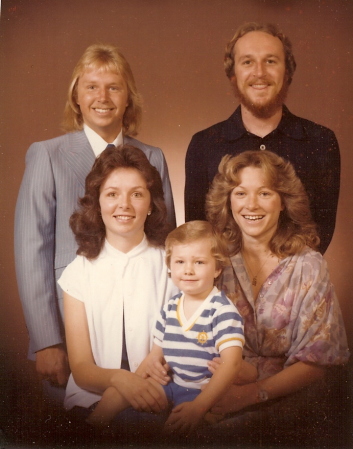 MY SIBLINGS WITH MY SON AND I 1978